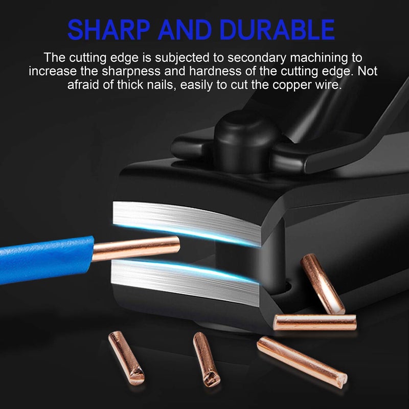 QLNE Manicure Pedicure Kit Nail Clippers Set 18 in 1 High Precision Stainless Steel Cutter File Sharp Scissors for Men & Women Fingernails & Toenails Vibrissac Scissors with Stylish Case (Red_18in1) - Image 2